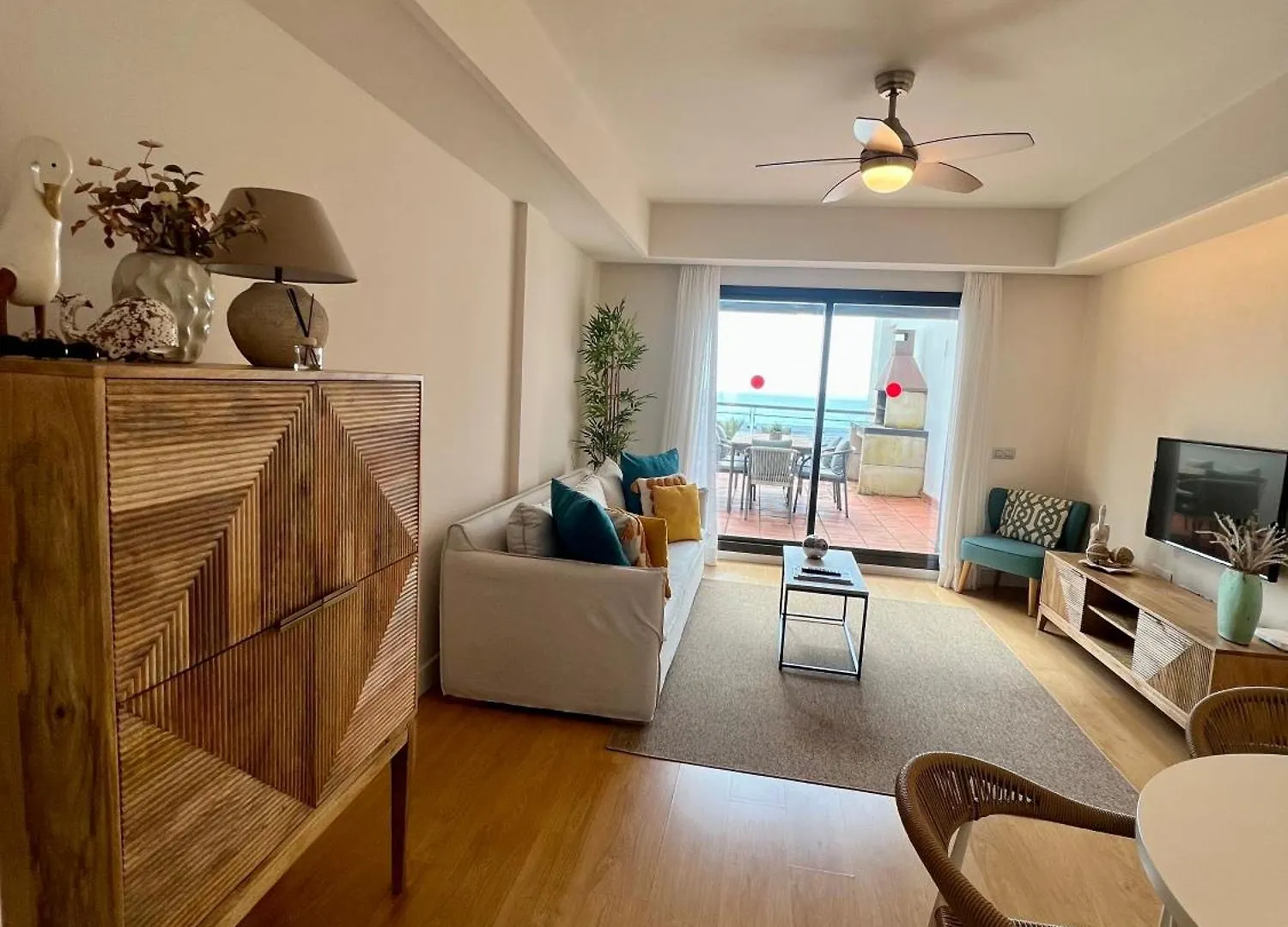 شقة Seaview Luxury Penthouse كاساريس